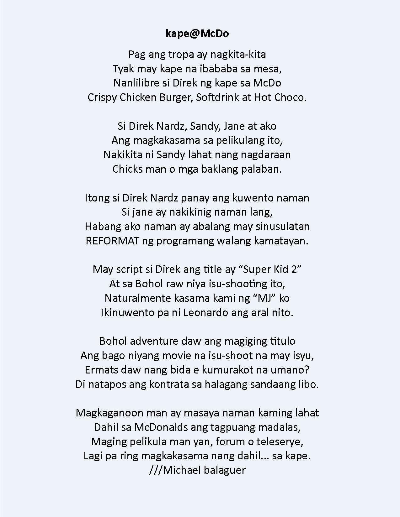 Tula Tungkol Sa Kasaysayan Ng Pilipinas Gabay Ng Mag Aaral - Mobile Legends