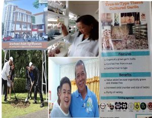 90 Million Pesos AgriMuseum in 2019 – SEARCA;OFW turns agri entrepreneur and Ph to revive garlic production using tissue culture to boost garlic production- IPB- UPLB