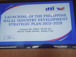PAGLULUNSAD NG PHILIPPINE HALAL INDUSTRY DEVELOPMENT STRATEGIC PLAN 2023-2028 GINANAP