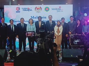Paglulunsad ng Visit Malaysia ginanap sa One Ayala at Coffee Diplomacy booth ng ASEAN