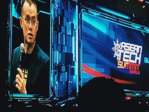 BINANCE CEO Chang Peng Zhao nasa ASEAN TECH SUMMIT Manila
