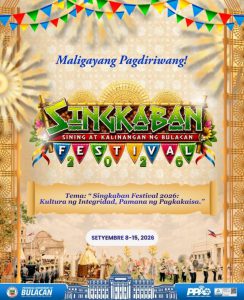 Singkaban Festival 2026, Pormal na Binuksan sa Malolos; Ipinagdiwang ang Kultura, Pamana at Pagkakaisa ng Bulacan